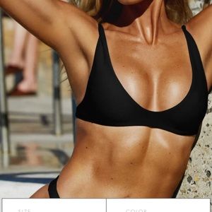 Black Scoop By Ark Swimwear /M / Worn once